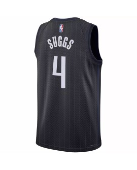 Maillot Swingman Orlando Magic Jalen Suggs #4 Nike noir 2022/23 pour homme - City Edition