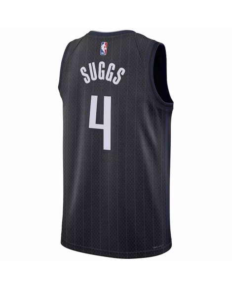 Maillot Swingman Orlando Magic Jalen Suggs #4 Nike noir 2022/23 pour homme - City Edition