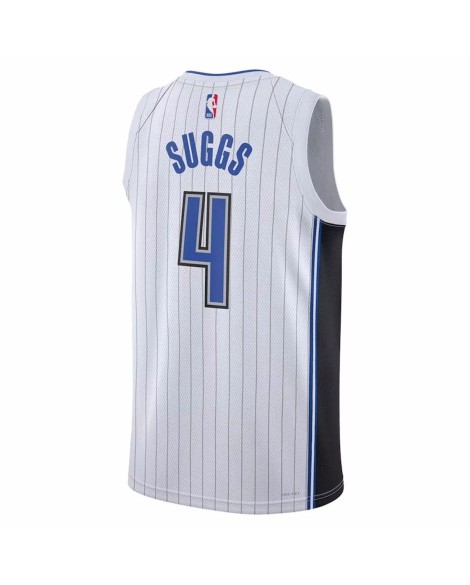 Maillot NBA Swingman Orlando Magic Jalen Suggs #4 Nike blanc 2022/23 pour homme - Édition Association