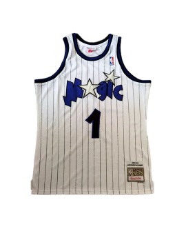 Maillot NBA Swingman #1 Mitchell & Ness Orlando Magic Hardaway pour homme blanc 1993/94