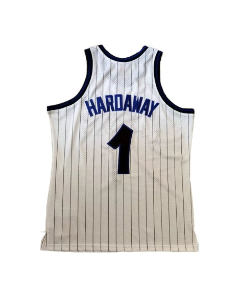 Maillot NBA Swingman #1 Mitchell & Ness Orlando Magic Hardaway pour homme blanc 1993/94