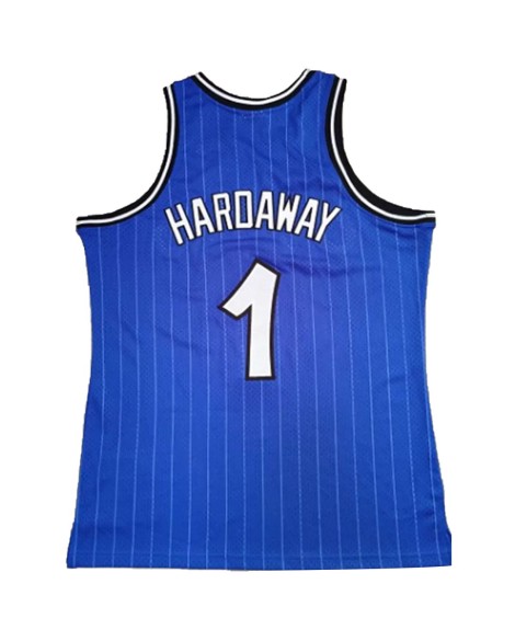 Maillot NBA Swingman #1 Mitchell & Ness Orlando Magic Hardaway pour homme bleu 1994/95