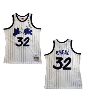 Maillot NBA Swingman #32 Mitchell & Ness Orlando Magic Neal pour homme blanc 1993/94