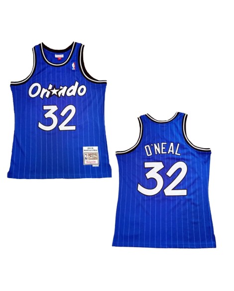 Maillot NBA Swingman #32 Mitchell & Ness Orlando Magic Neal pour homme bleu 1994/95