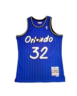 Maillot NBA Swingman #32 Mitchell & Ness Orlando Magic Neal pour homme bleu 1994/95