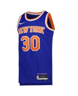 Maillot Swingman New York Knicks Julius Randle #30 bleu 22/23 pour hommes - Édition Icon