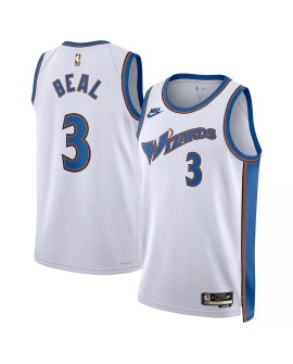 Maillot Swingman Washington Wizards Bradley Beal #3 blanc 2022/23 pour hommes - Édition classique