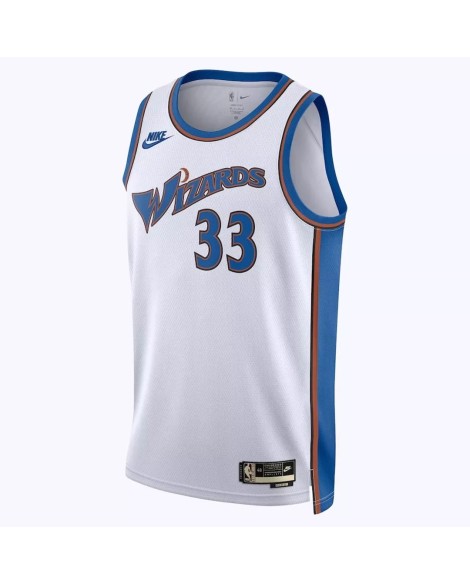 Maillot Swingman Washington Wizards Kyle Kuzma #33 Nike blanc 2022/23 pour hommes - Édition classique
