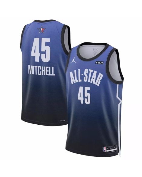 Donovan Mitchell #45 Jordan Brand Bleu 2023 NBA All-Star Game Swingman Maillot Swingman pour homme