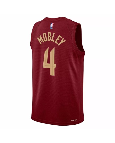 Maillot Swingman Cleveland Cavaliers Evan Mobley #4 Nike Wine 2022/23 pour hommes - Édition Icon