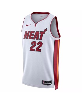 Maillot Swingman Miami Heat Jimmy Butler #22 blanc 22/23 pour hommes - Édition Association